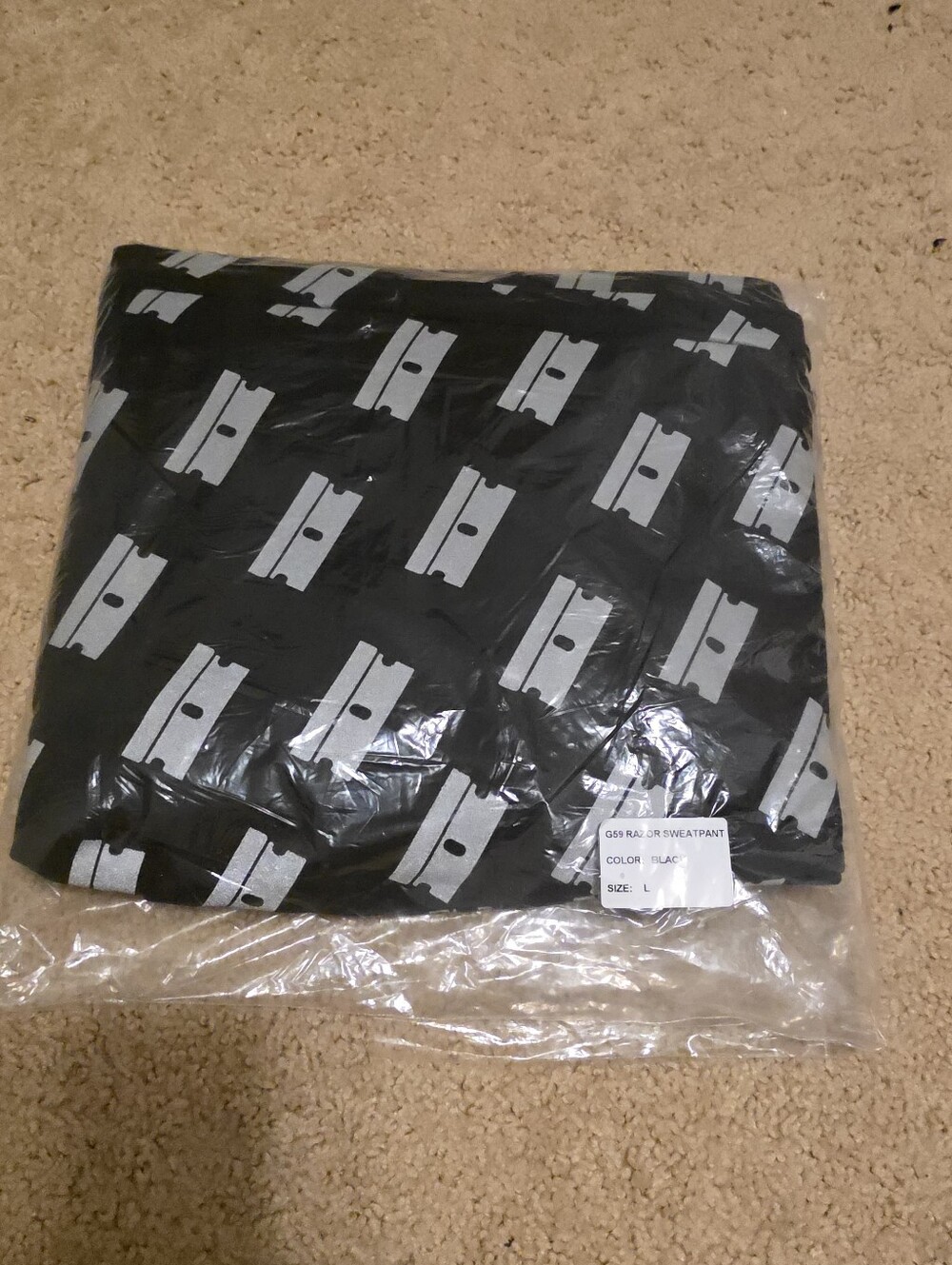 G59 Razor Sweatpants - Black